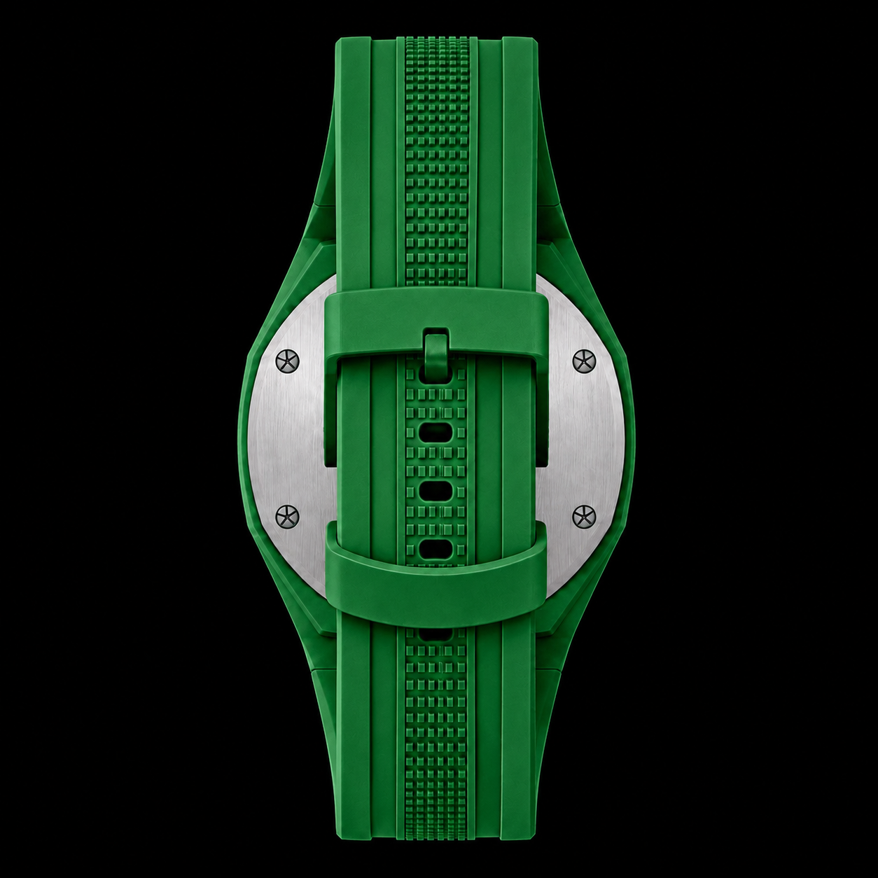 AP x Swatch Green Eight - Rubber Strap