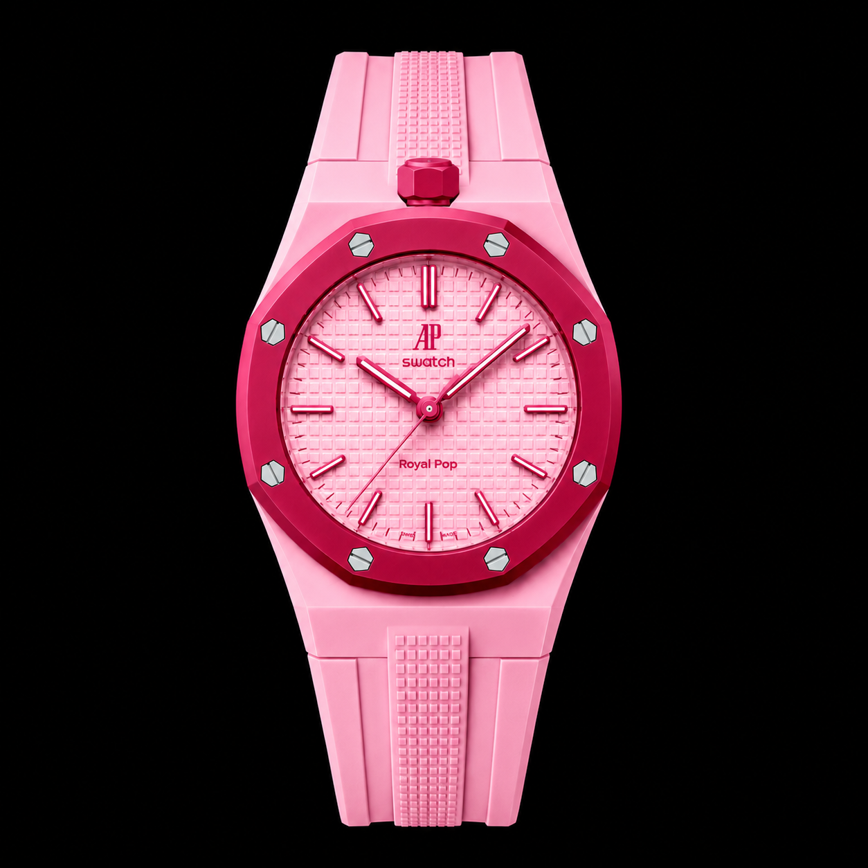 AP x Swatch Otto Rosso - Rubber Strap