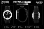 AP x Swatch Ocho Negro - Rubber Strap