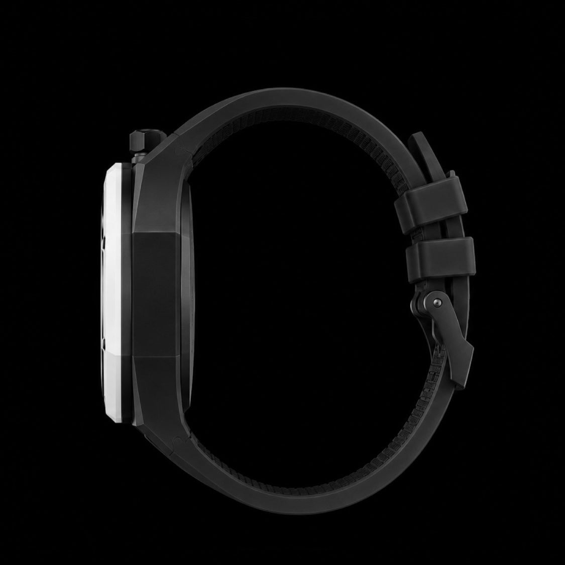 AP x Swatch Ocho Negro - Rubber Strap