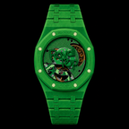AP x Swatch Green Eight - Ceramic Strap