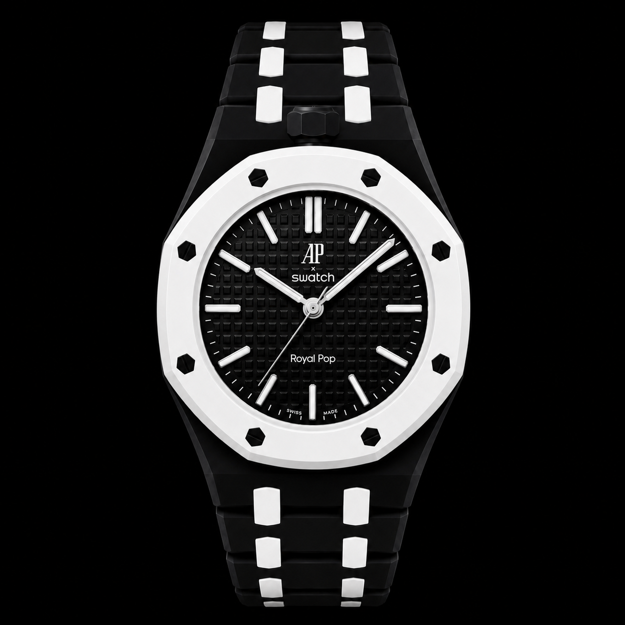 AP x Swatch Ocho Negro - Ceramic Strap