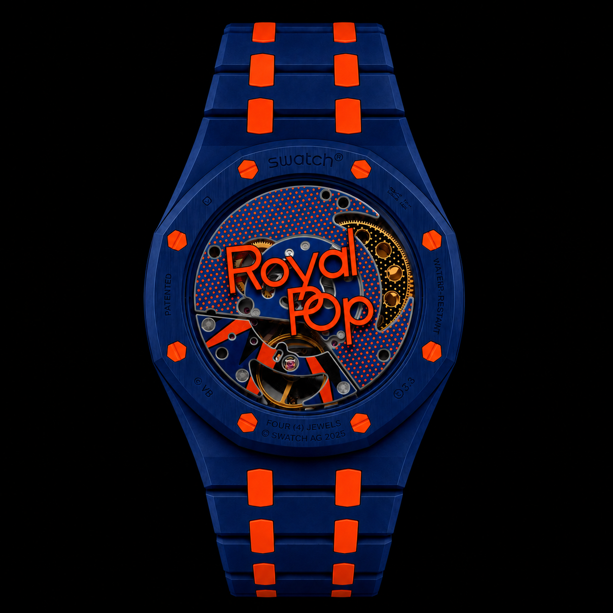 AP x Swatch Orenji Hachi - Ceramic Strap