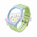 Lime Green & Baby Blue - 3 O'clock Crown
