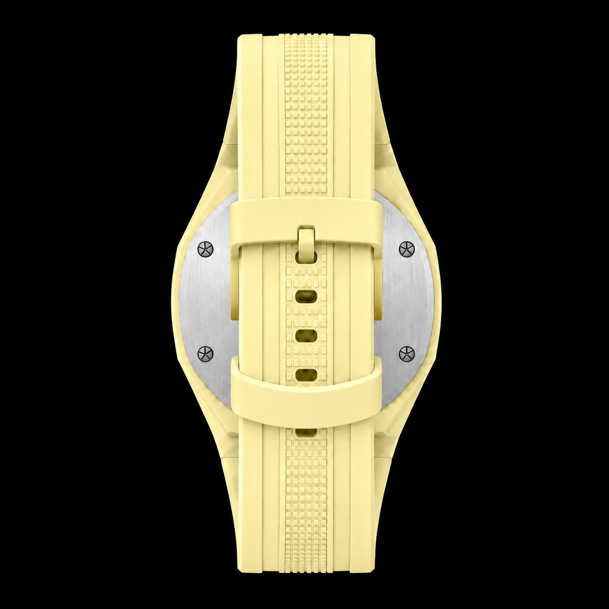 AP x Swatch Blaue Acht - Rubber Strap