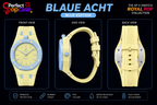 AP x Swatch Blaue Acht - Rubber Strap