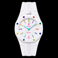 AP x Swatch Huit Blanc - Rubber Strap