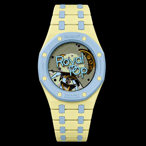 AP x Swatch Blaue Acht - Ceramic Strap