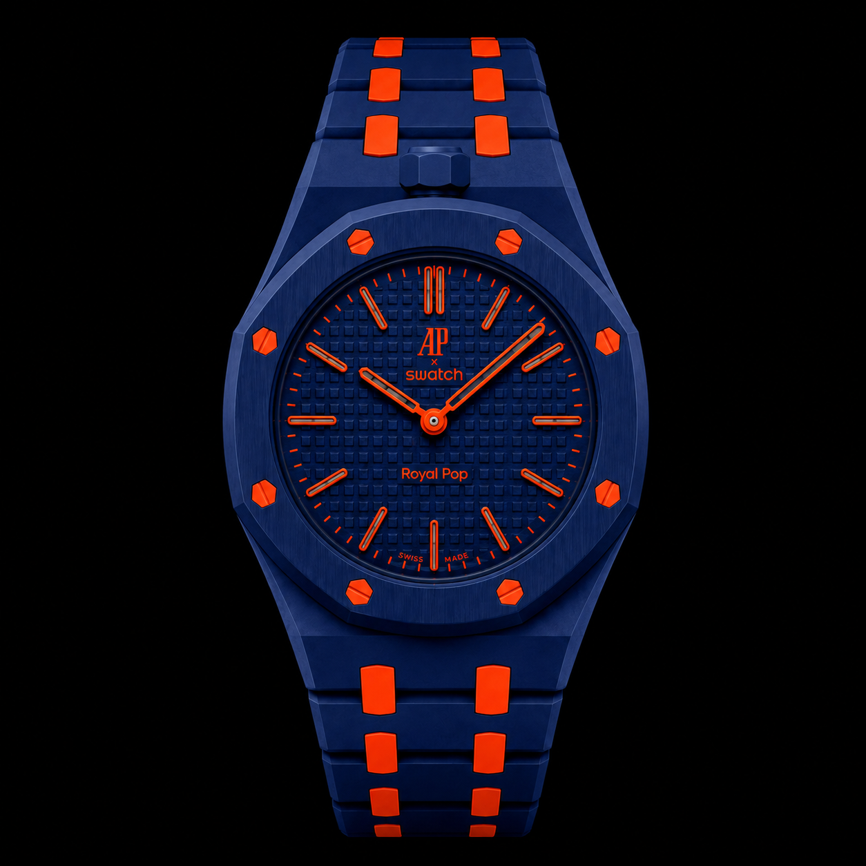 AP x Swatch Orenji Hachi - Ceramic Strap