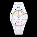 AP x Swatch Huit Blanc - Ceramic Strap