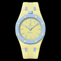 AP x Swatch Blaue Acht - Rubber Strap