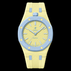 AP x Swatch Blaue Acht - Rubber Strap