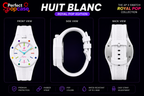AP x Swatch Huit Blanc - Rubber Strap